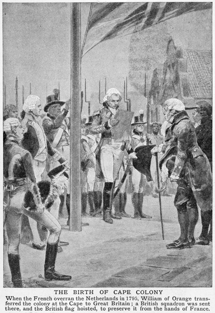 Detail of The Birth of Cape Colony by Anonymous
