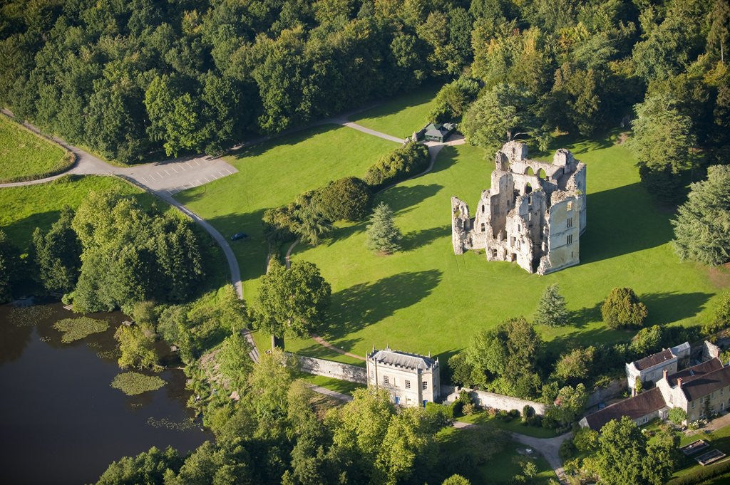 Detail of Ruins of Old Wardour Castle by Anonymous