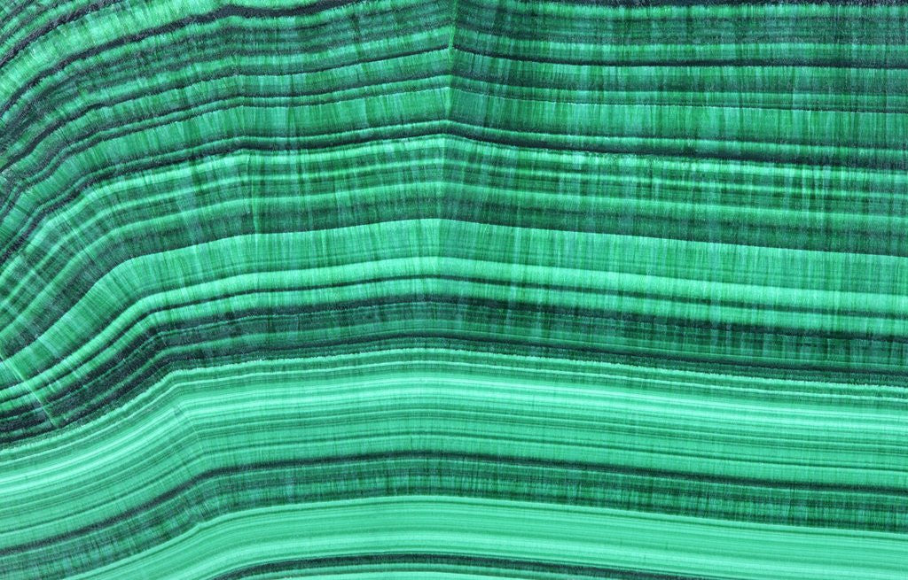 Detail of Malachite mineral by Anonymous