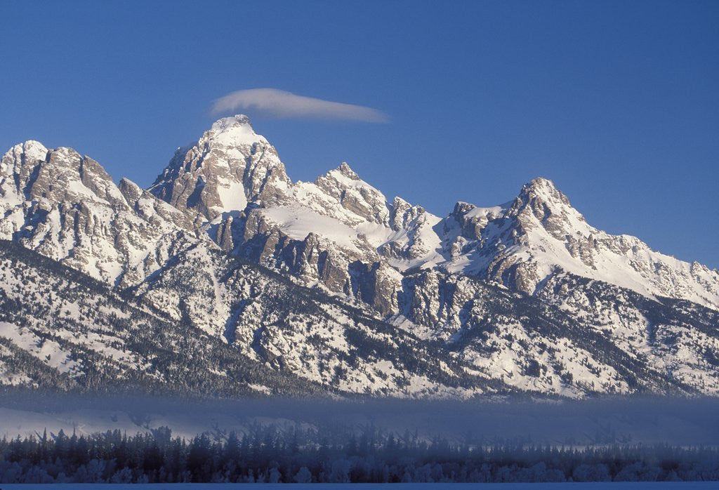 Detail of Banner cloud on summit of Grand Teton by Anonymous