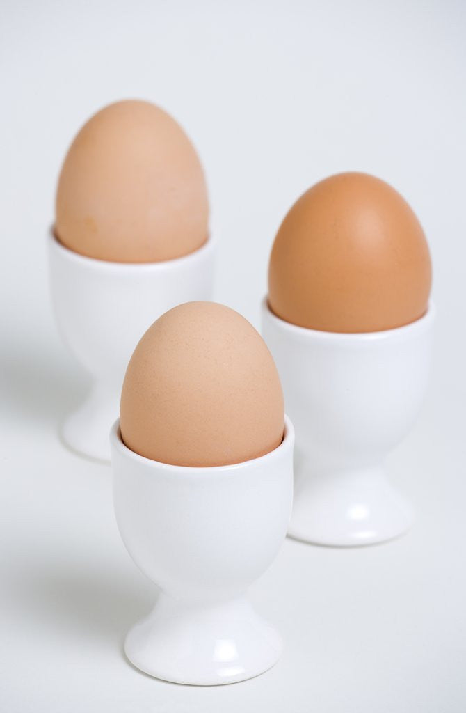 Detail of Hard-boiled eggs by Anonymous