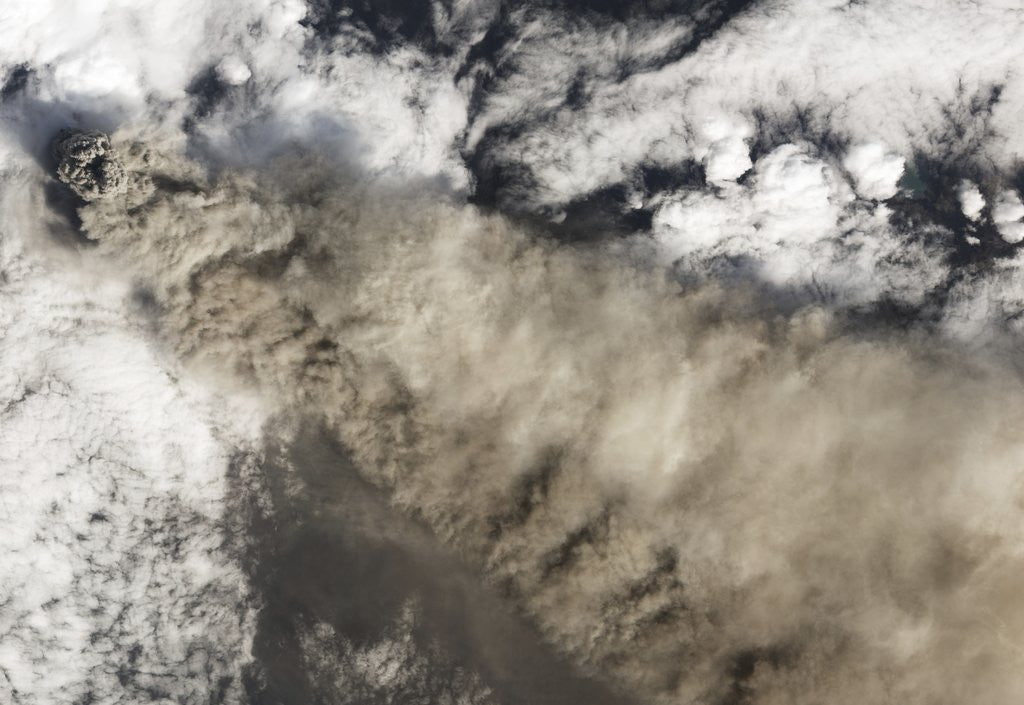 Detail of Ash Cloud from the Eyjafjallajökull Volcanic Eruption by Anonymous