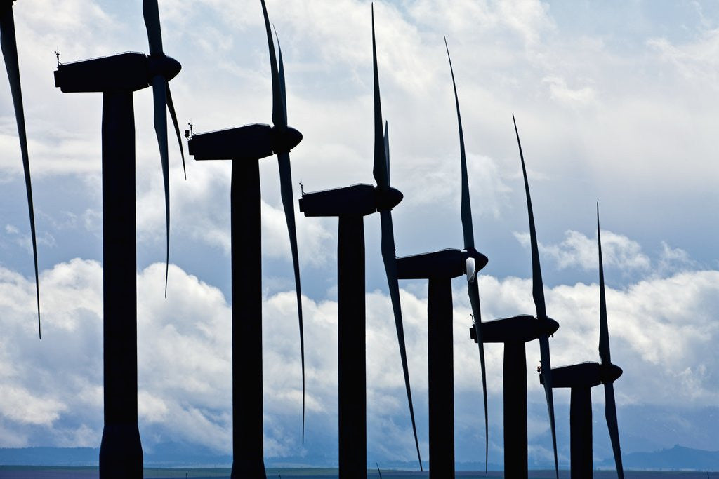 Detail of Windmills, Wallula, Washington by Anonymous