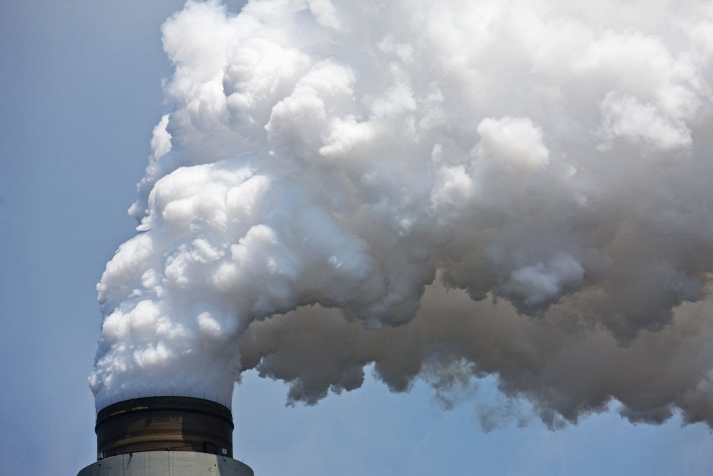 Detail of Coal-Fired Power Plant, Winfield, West Virginia by Anonymous