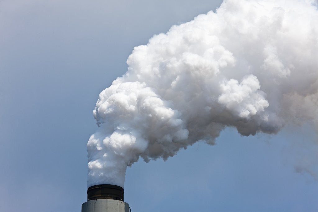 Detail of Coal-Fired Power Plant, Winfield, West Virginia by Anonymous