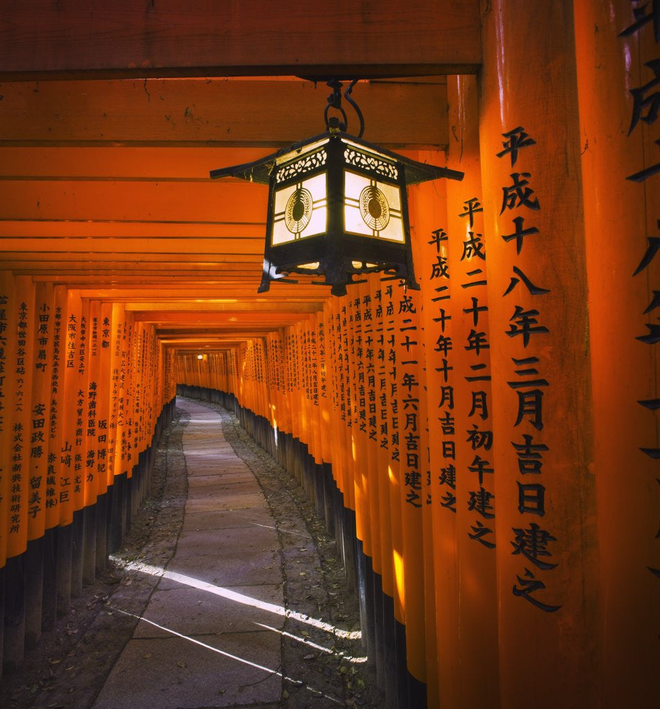 Detail of Fushimi Inari-taisha Shrine by Anonymous