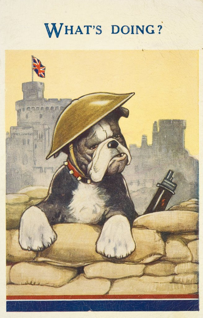 Detail of The bulldog spirit by Anonymous