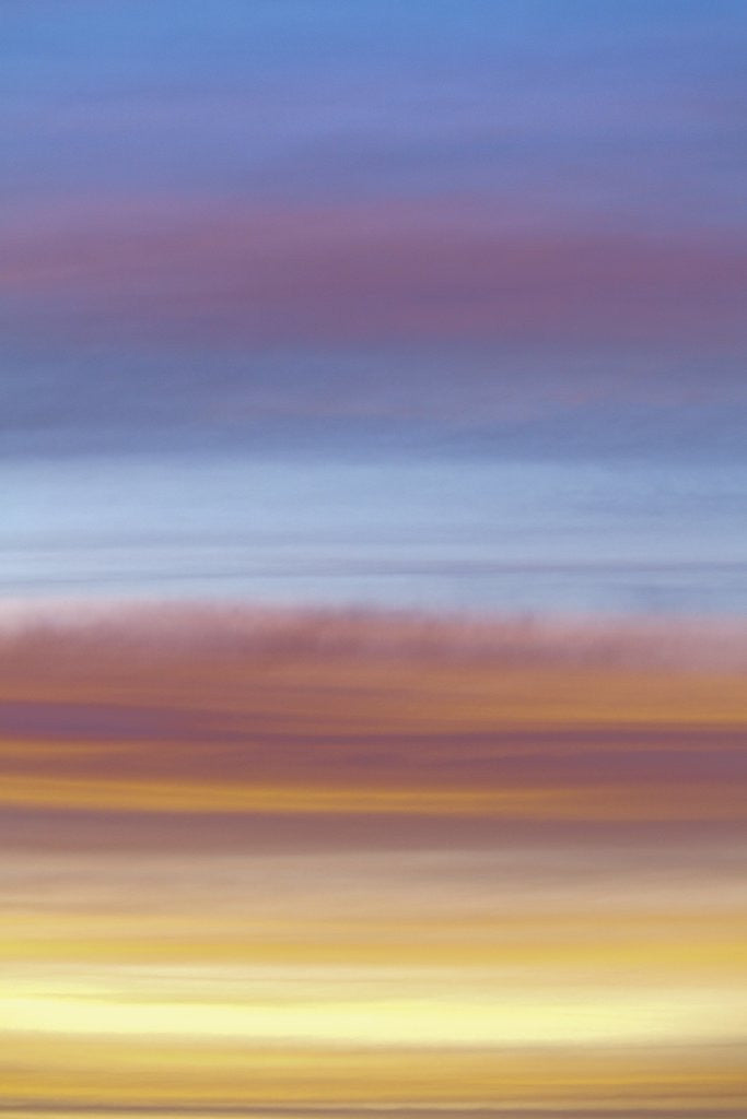 Detail of Colorful altocumulus clouds in Yukon Territory by Corbis