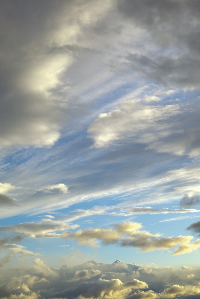Detail of Cumulus clouds near Mt.McKinley by Anonymous