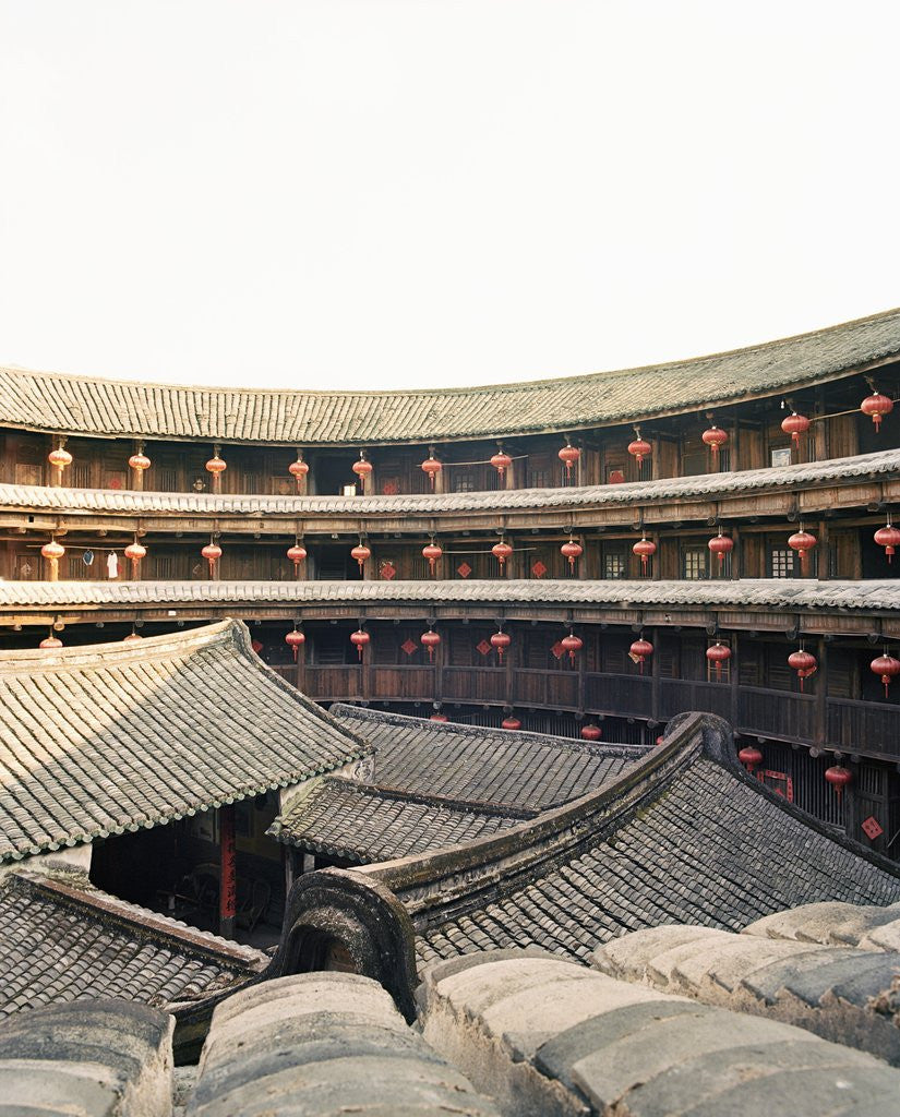 Detail of Asia, China, Fujian, Nanjing County, Shuyang Town, Hsiaban Village by Anonymous