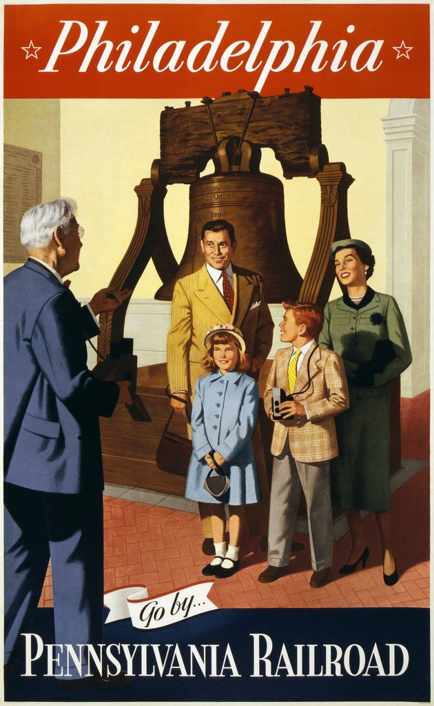 Detail of Philadelphia poster by Anonymous