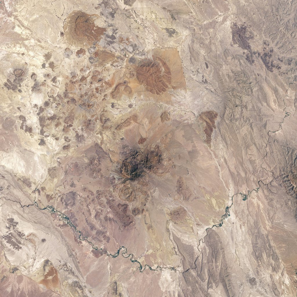 Detail of Big Bend National Park by Anonymous