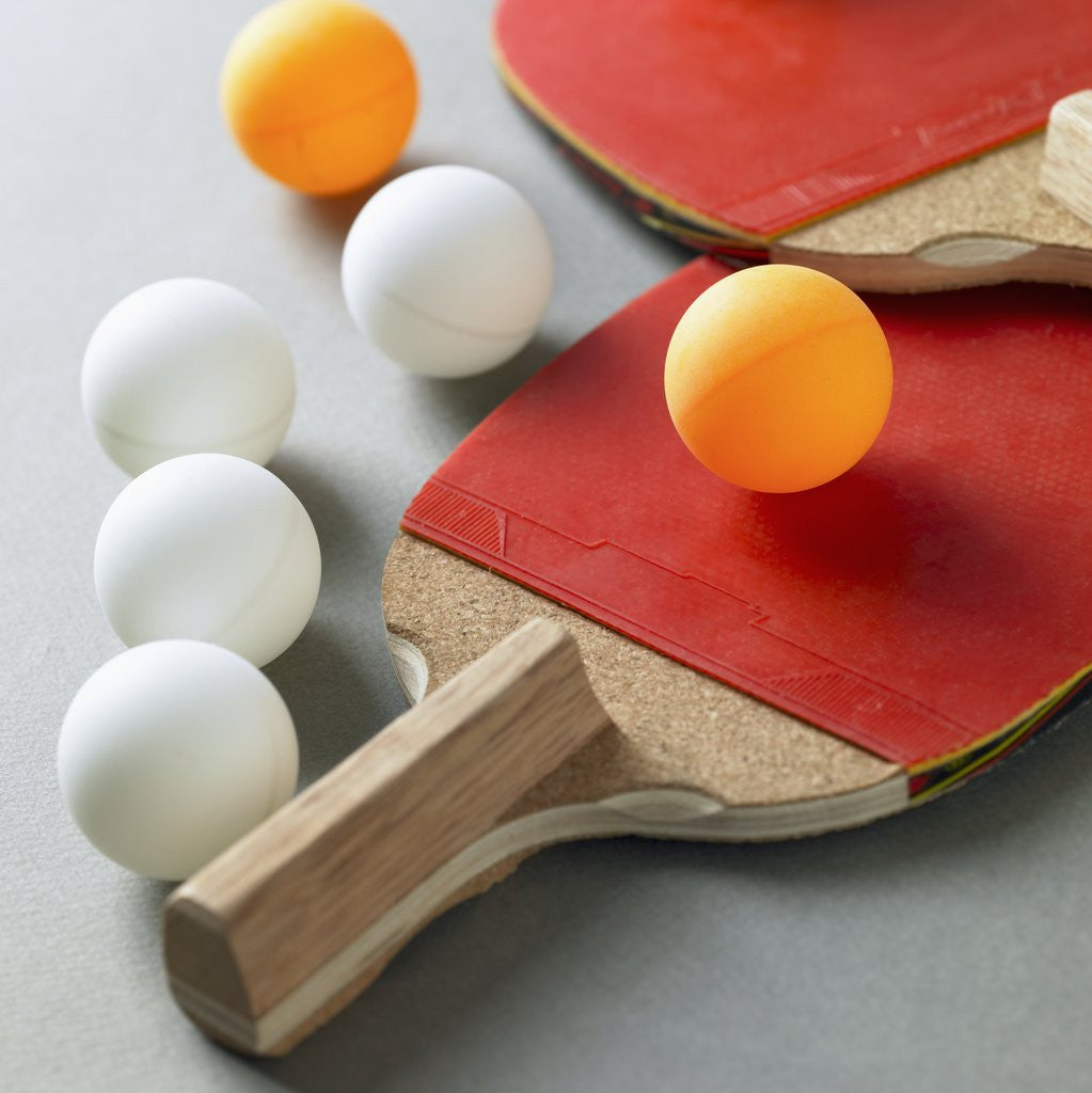 Detail of Table tennis gears by Corbis