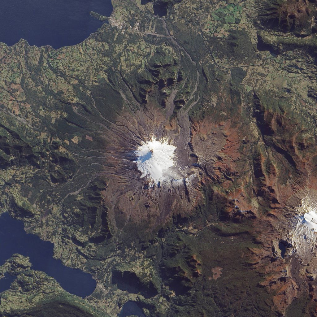 Detail of Volcan Villarrica, Southern Chile by Anonymous