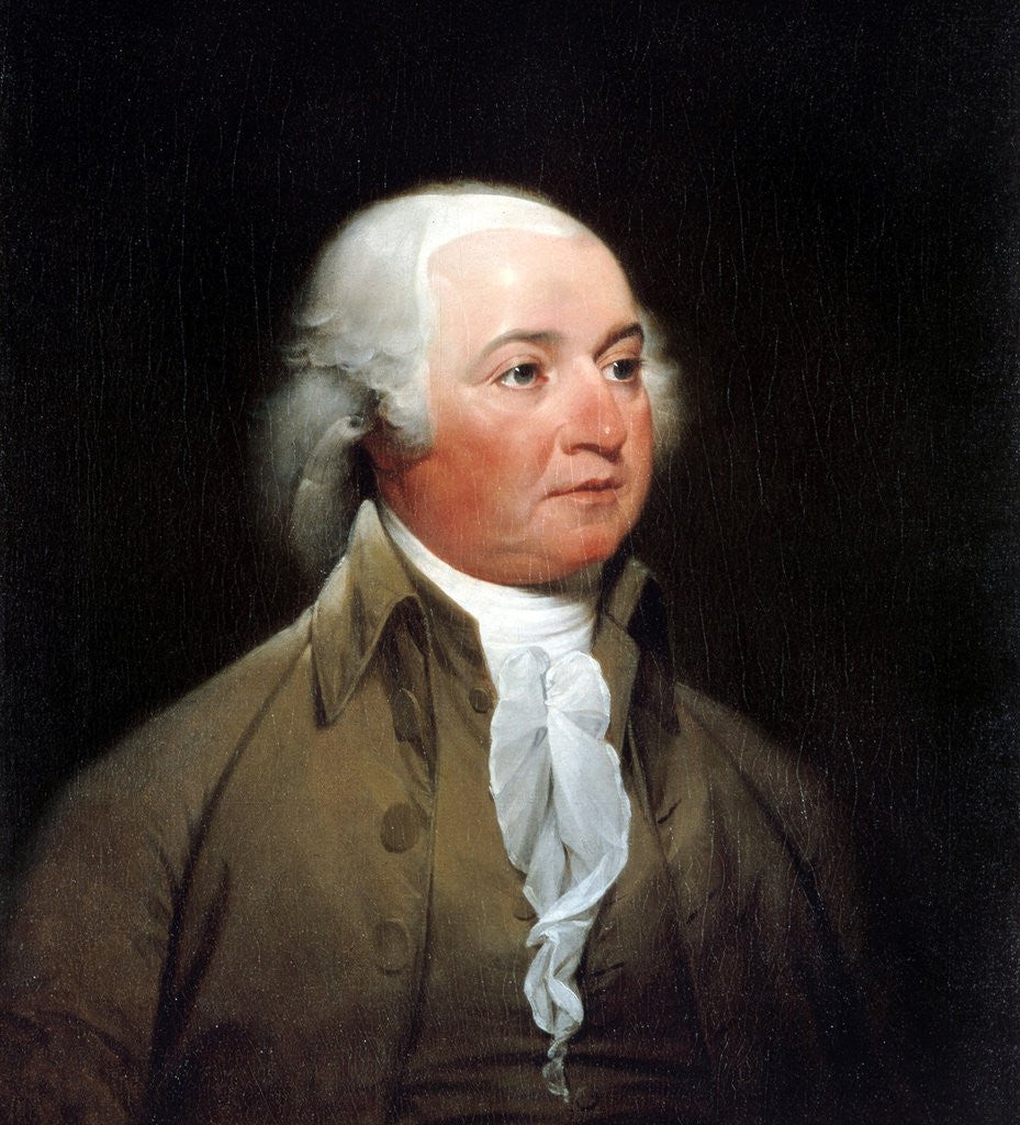 Detail of John Adams by John Trumbull