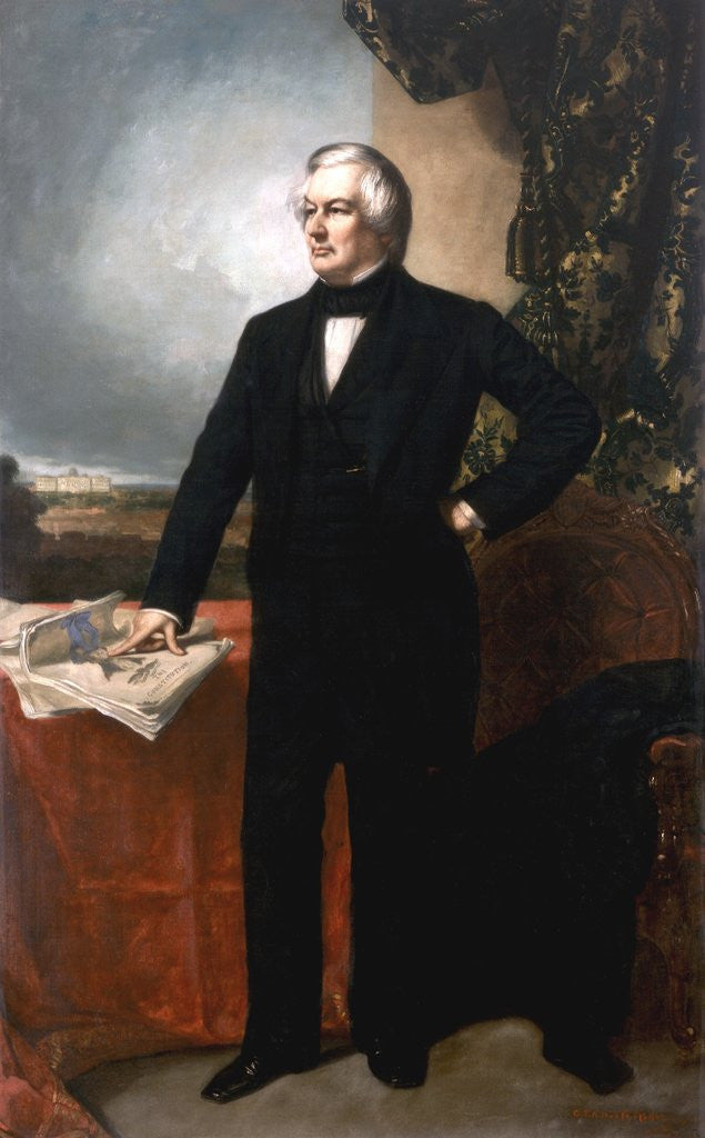 Detail of President Millard Fillmore, Aged 57 by George Peter Alexander Healy