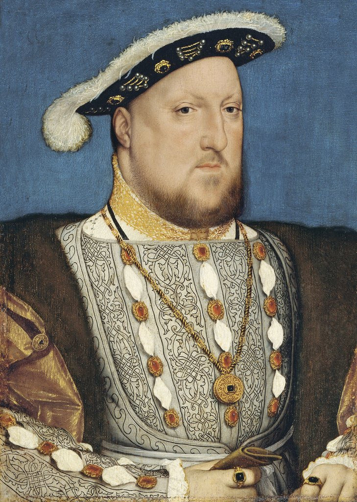 Detail of King Henry VIII by Hans Holbein The Younger