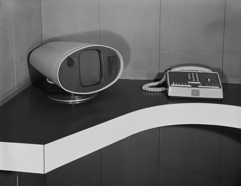 Detail of Picture phone telephone by Anonymous