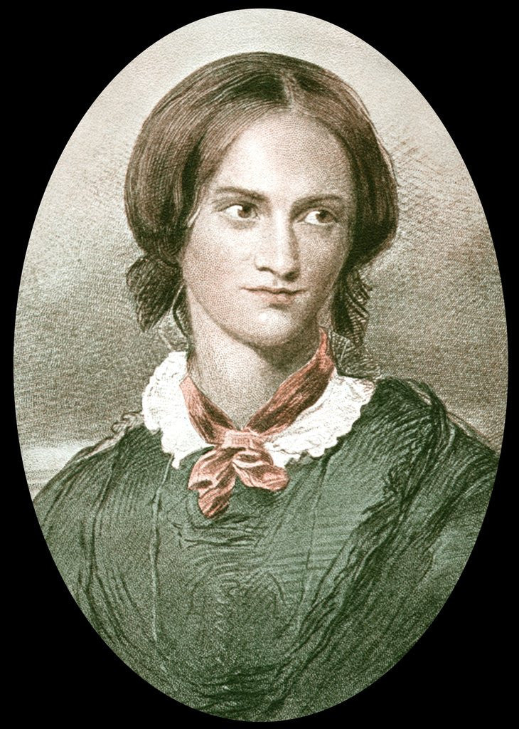 Detail of Charlotte Bronte by Anonymous