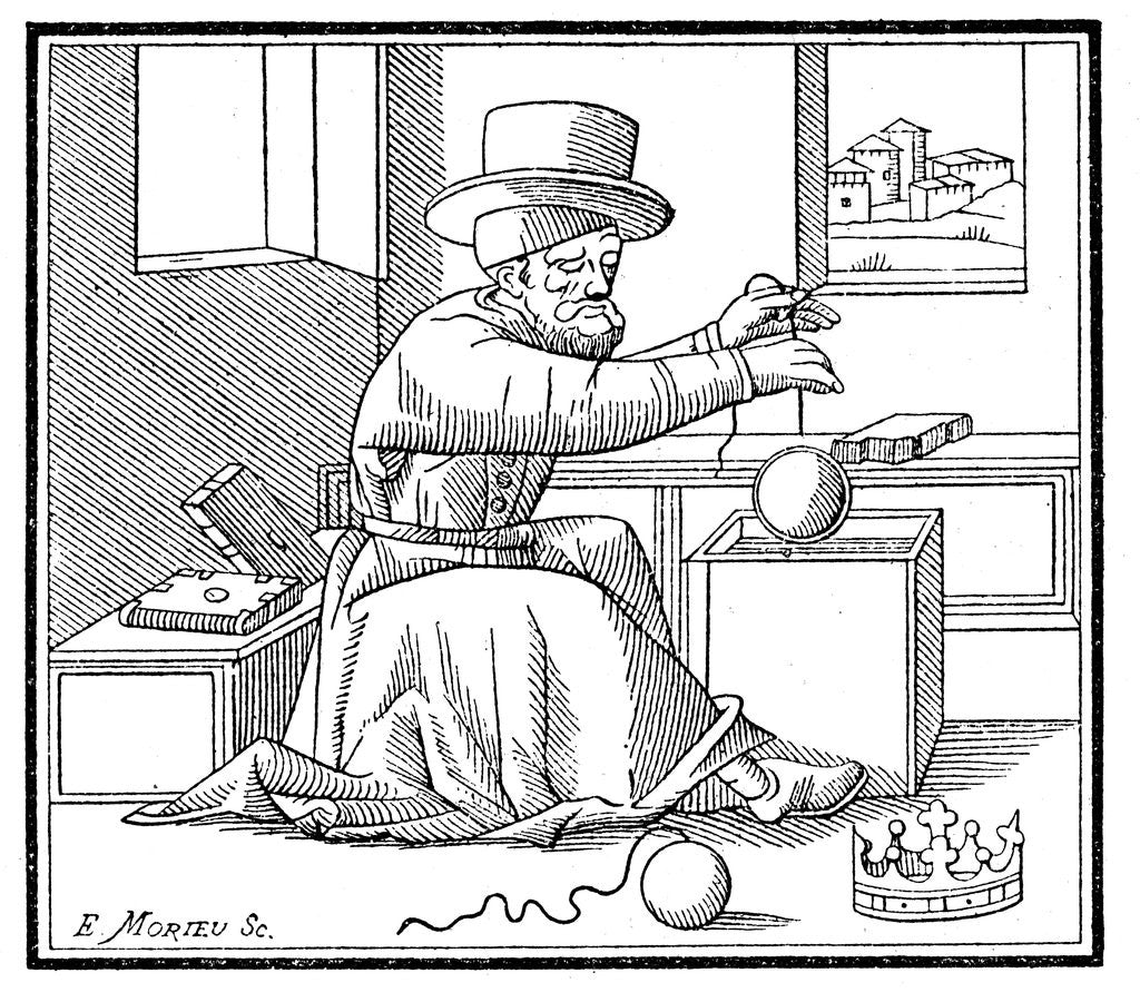 Detail of Archimedes by Anonymous