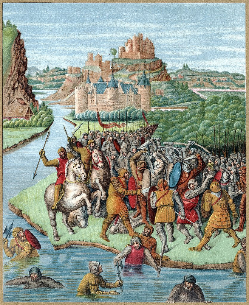 Detail of Battle between Bacchides and Jonathan during Maccabean revolt by Anonymous
