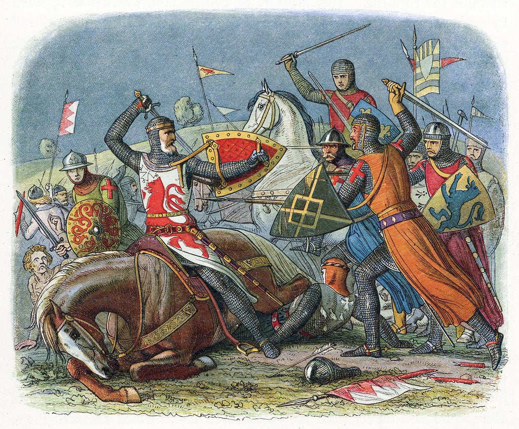 Detail of Battle of Alnwick by Anonymous