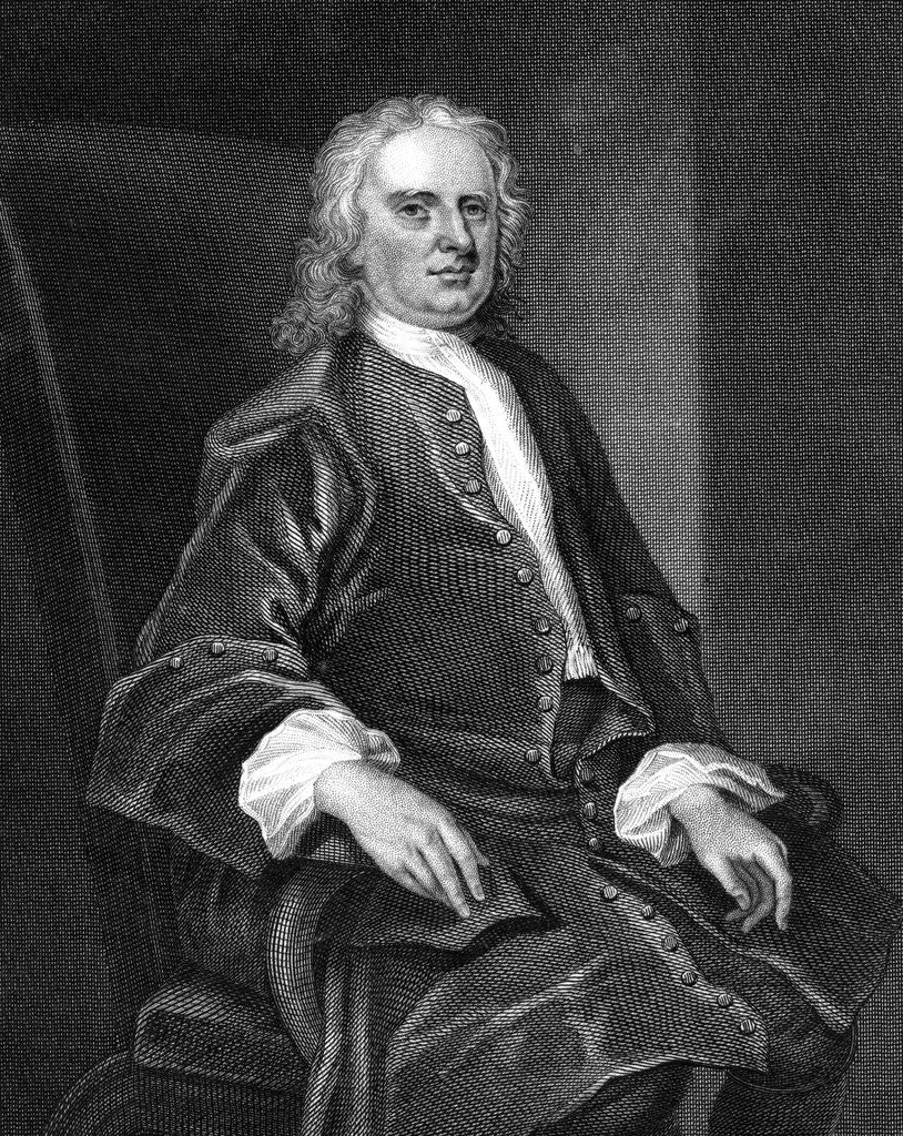 Detail of Isaac Newton by Anonymous