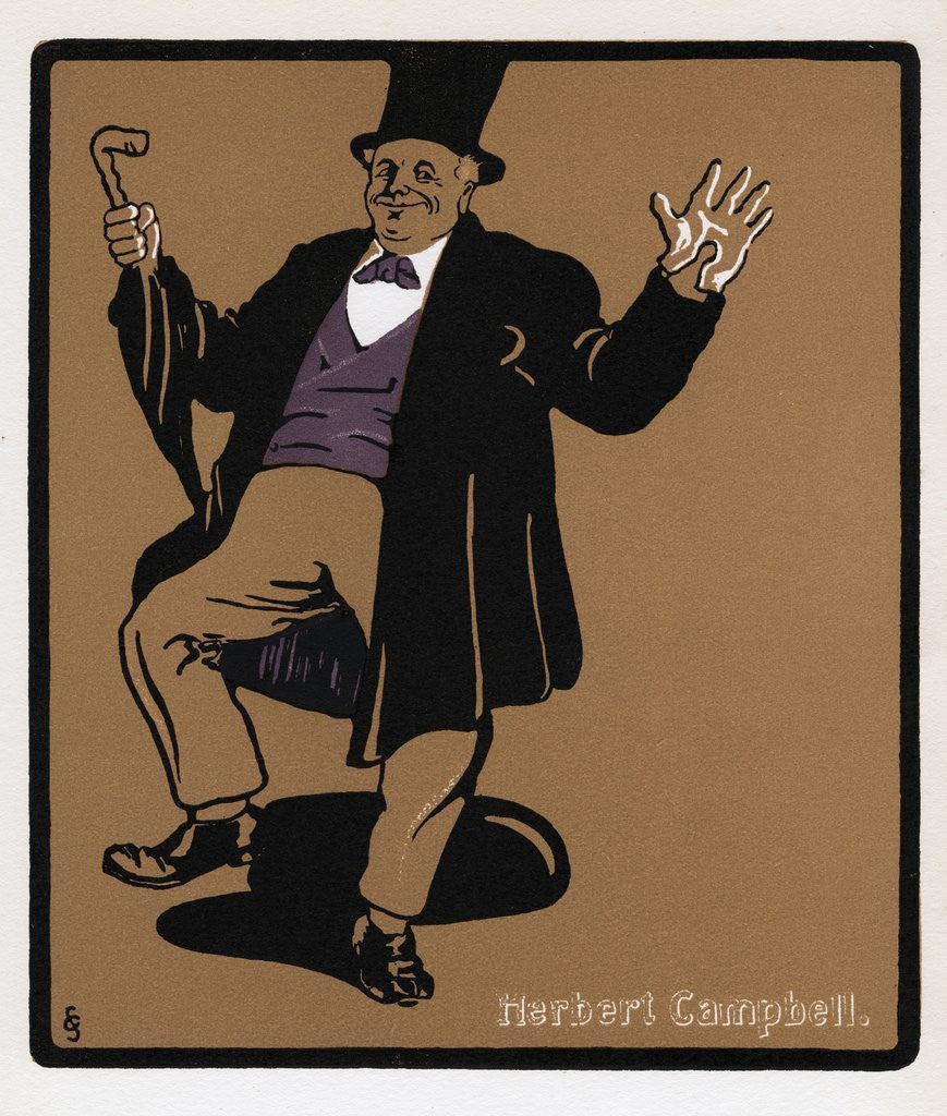 Detail of Herbert Campbell by Anonymous