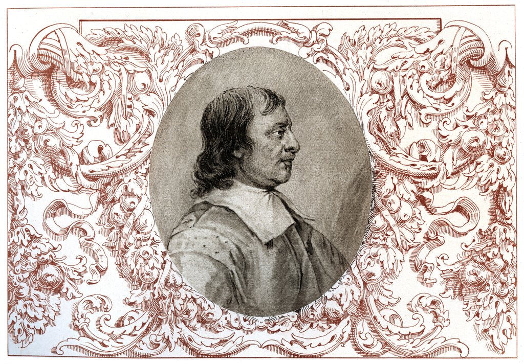 Detail of Oliver Cromwell by Anonymous