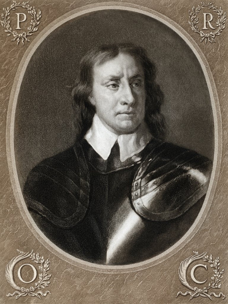 Detail of Oliver Cromwell by Anonymous