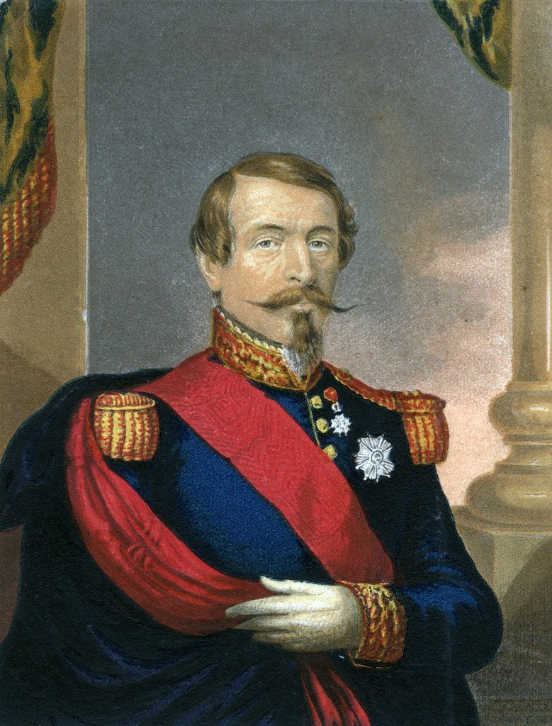 Detail of Napoleon III, Emperor of France by Corbis