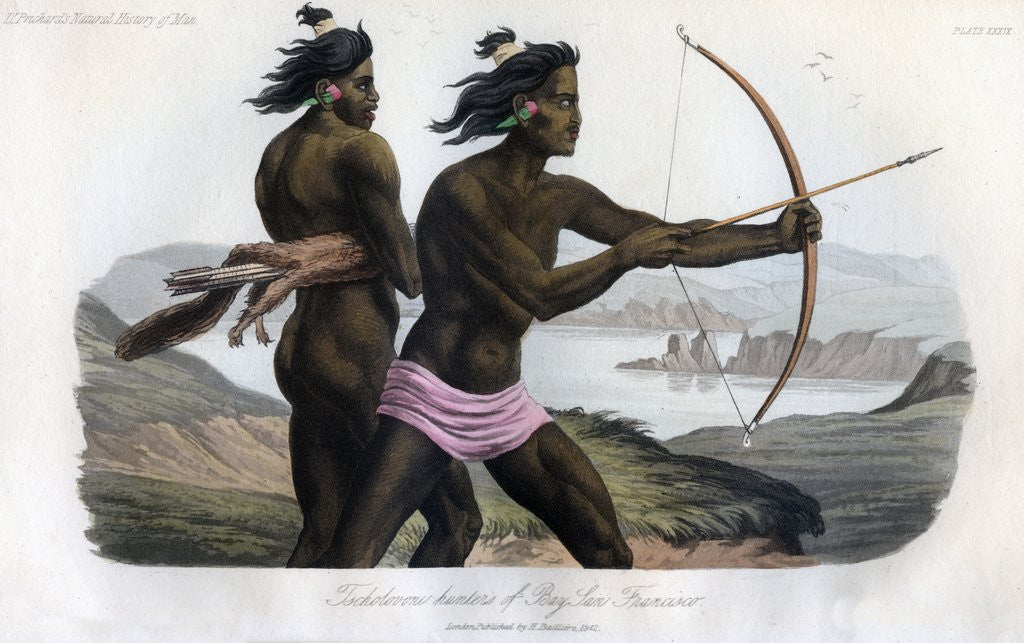 Detail of Tscholovoni Hunters of Bay San Francisco by Anonymous