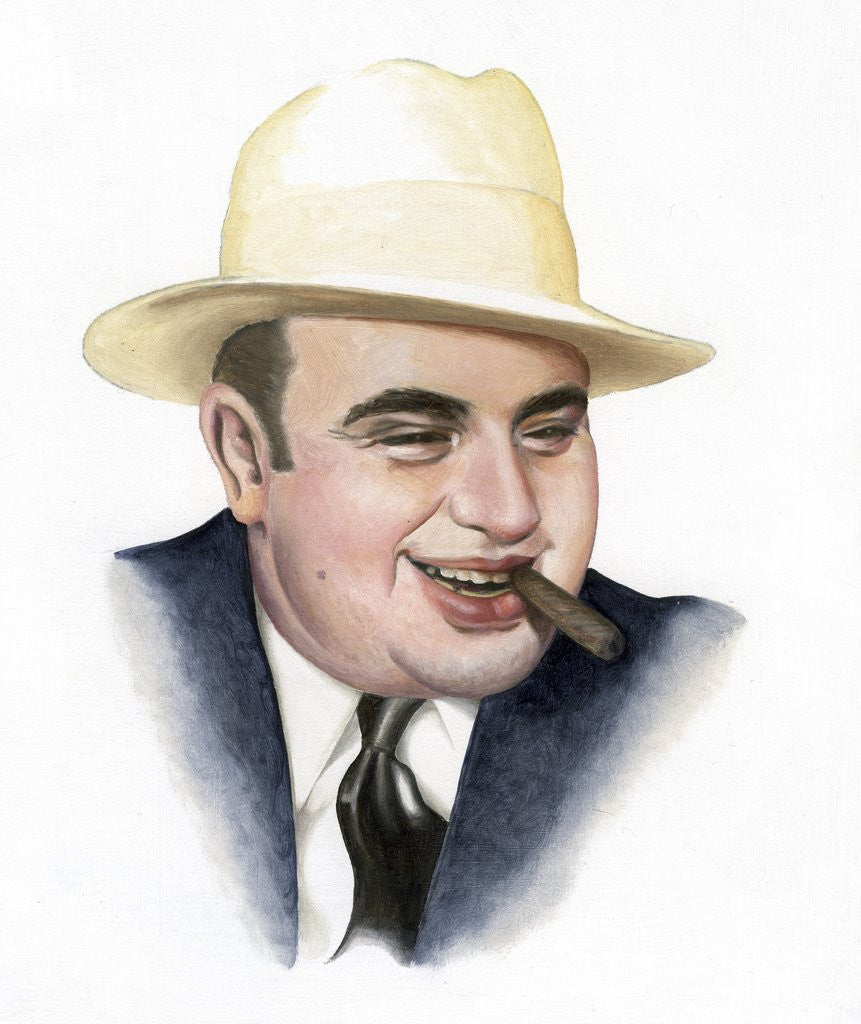 Detail of Al Capone by Anonymous