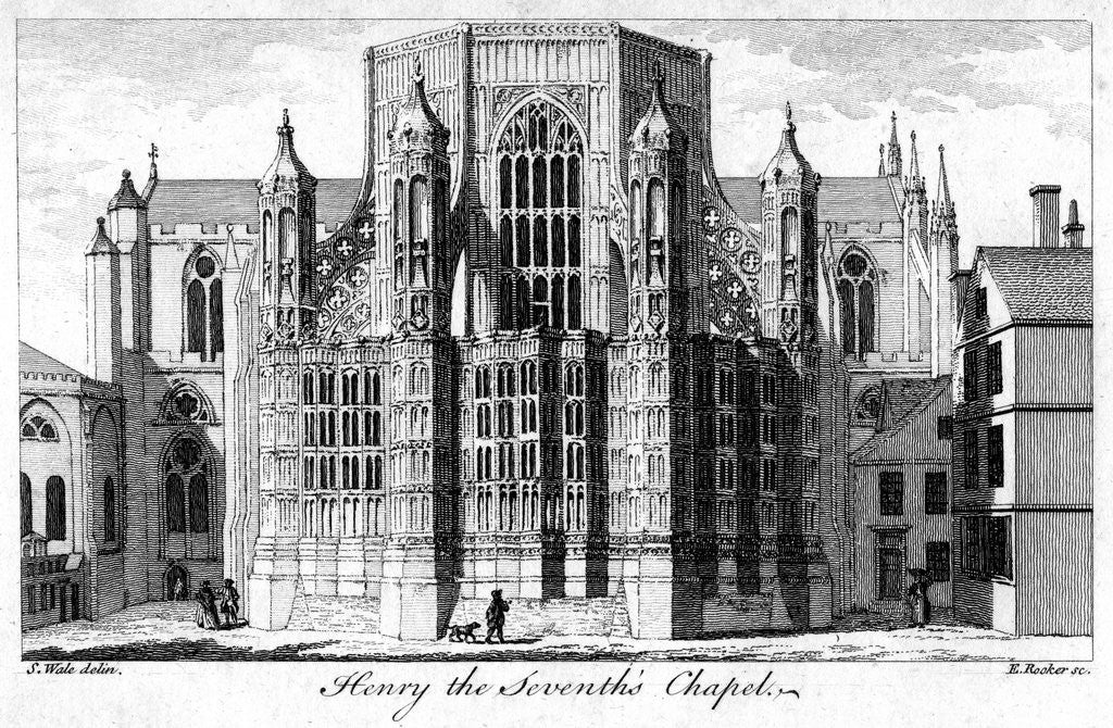 Detail of Chapel of Henry VII at Westminster Abbey by Anonymous