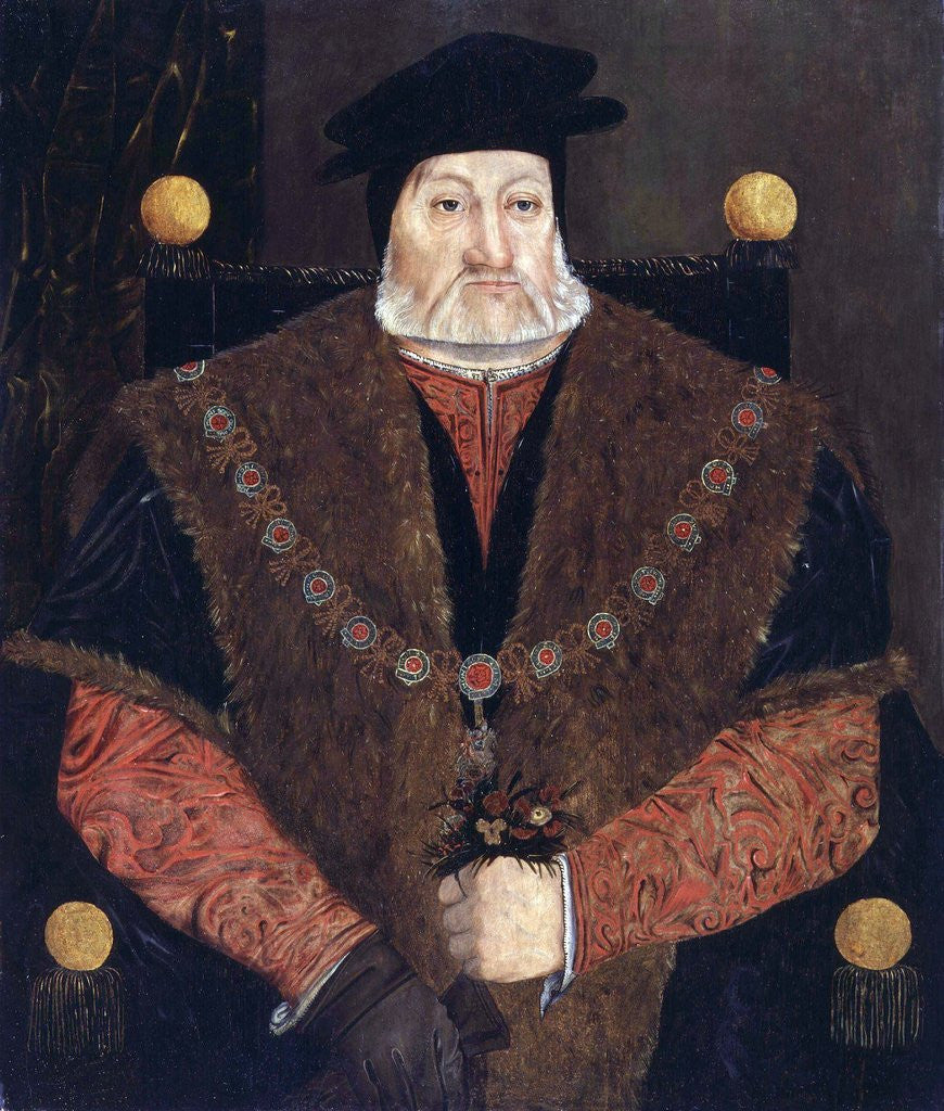 Detail of Charles Brandon, 1st Duke of Suffolk by Anonymous