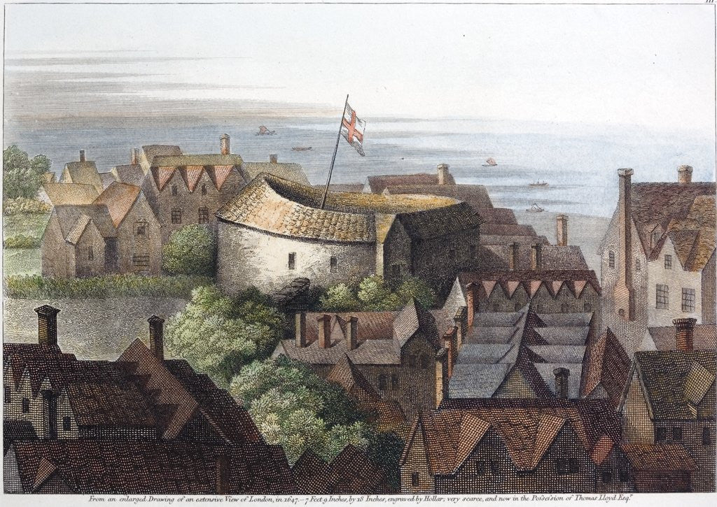 Detail of An extensive view of London by Anonymous