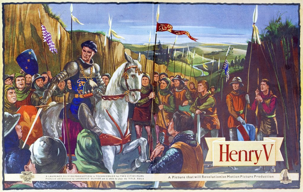 Detail of Henry V film poster by Corbis