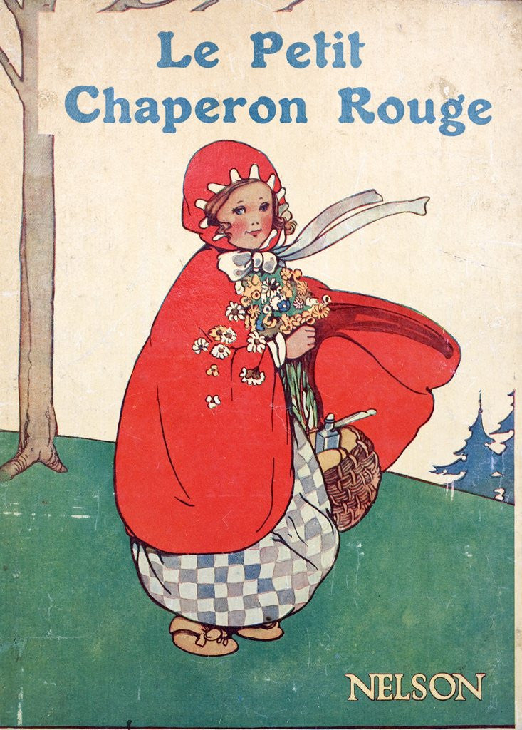 Detail of Little Red Riding Hood book cover by Anonymous