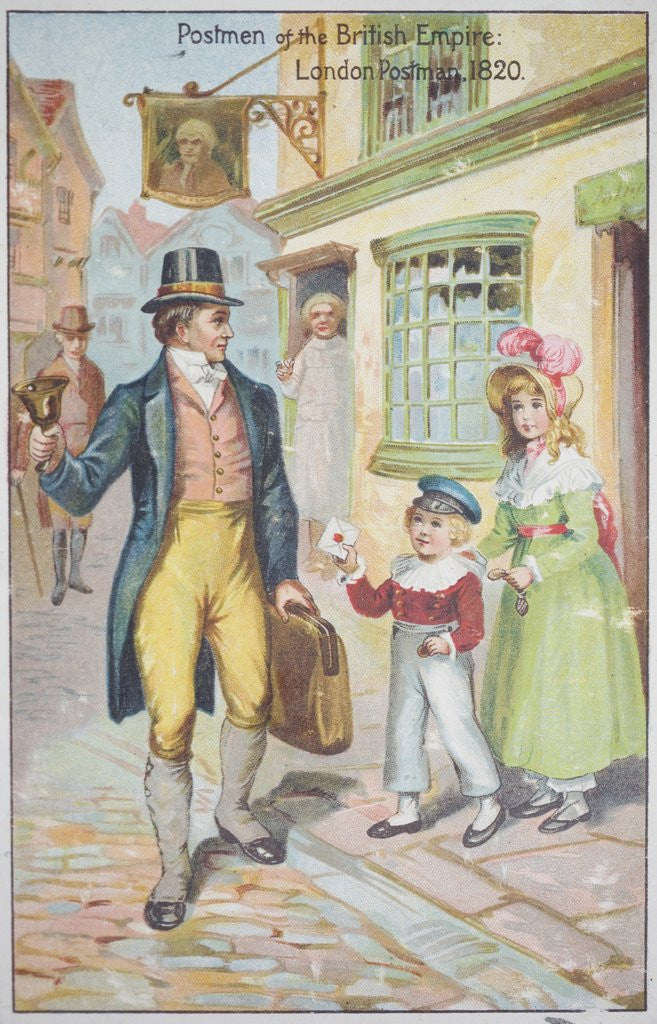 Detail of Postmen of the British Empire by Anonymous