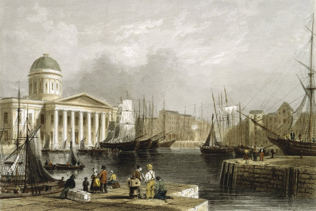Detail of Canning Dock in Liverpool by Corbis