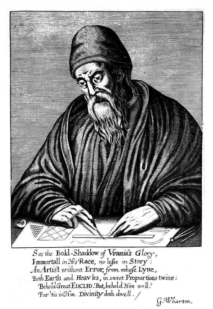 Detail of Euclid by Anonymous