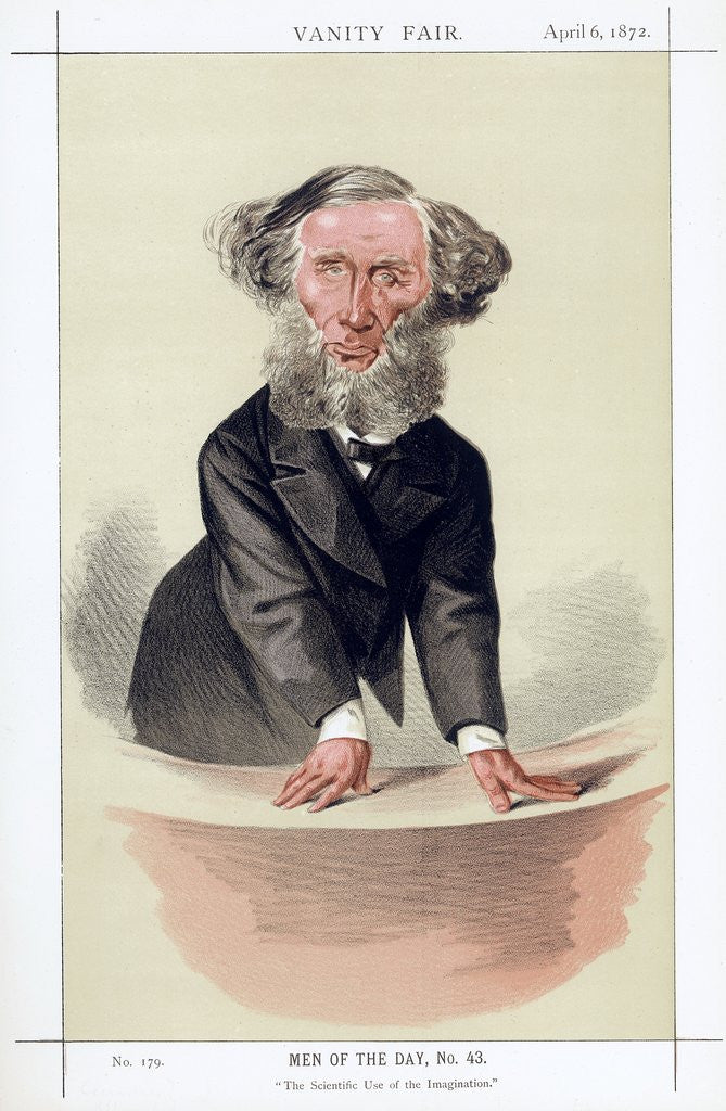 Detail of John Tyndall by Anonymous