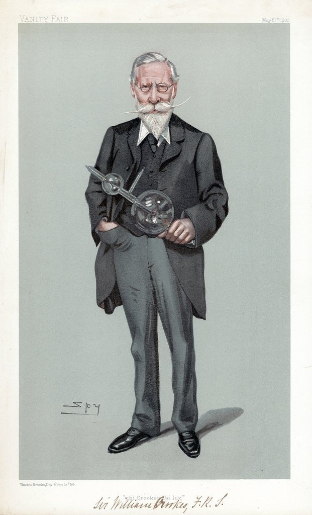 Detail of William Crookes by Anonymous