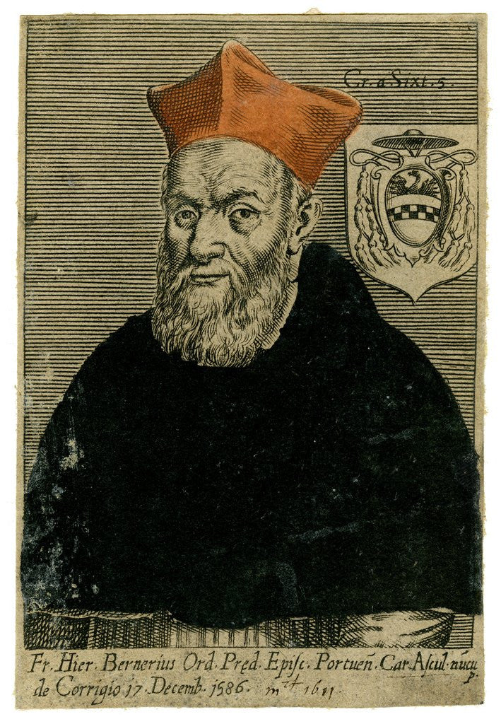 Detail of Cardinal Girolamo Bernerio by Anonymous