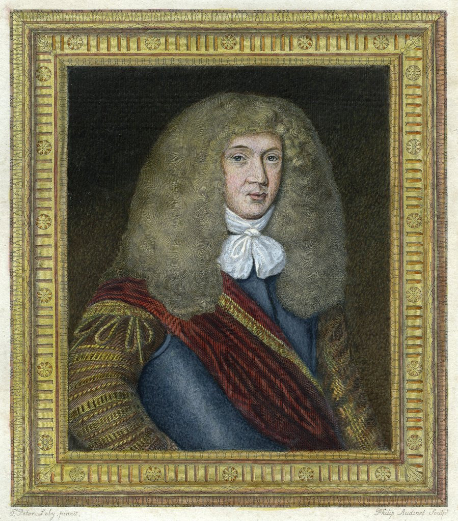 Detail of Charles Cotton by Anonymous