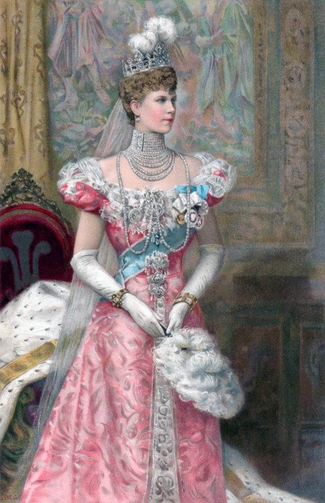 Detail of Princess of Wales by Anonymous
