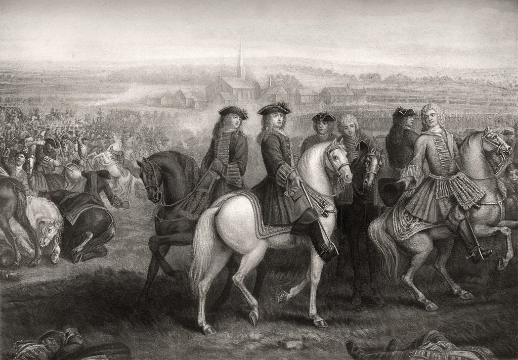Detail of The Battle of Blenheim by Corbis