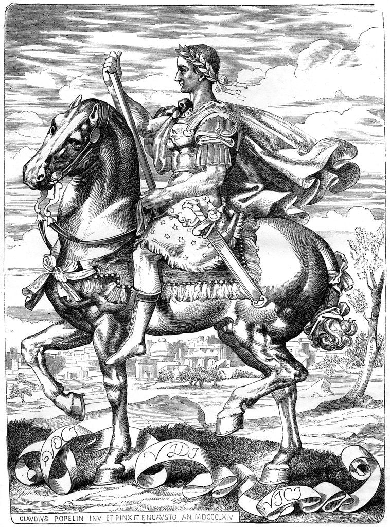 Detail of Julius Caesar by Anonymous