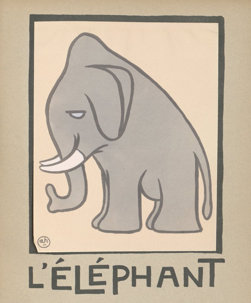 Detail of Elephant by Anonymous