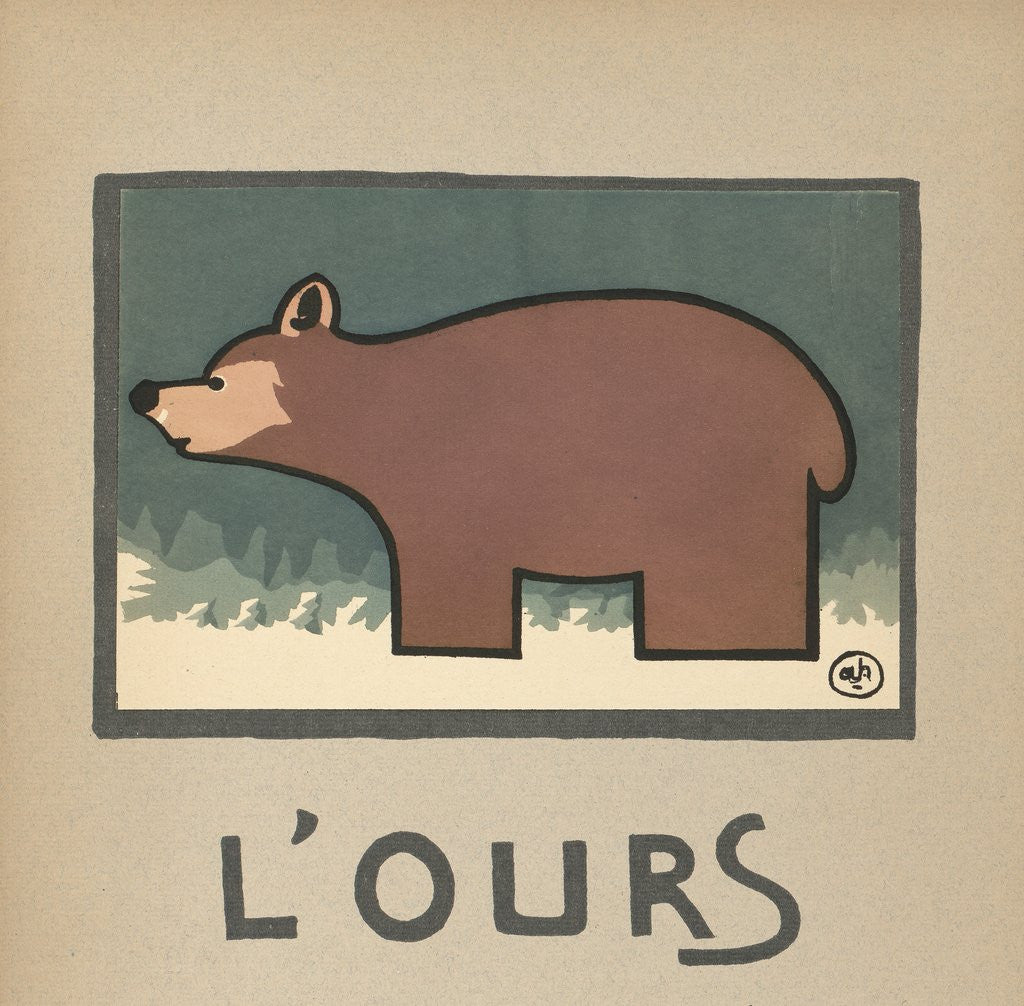 Detail of Bear by Anonymous